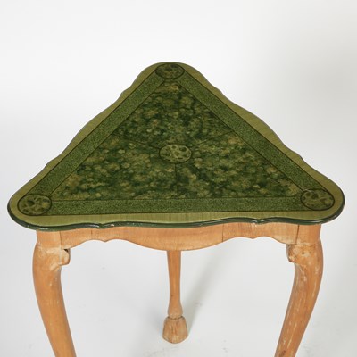 Lot 125 - Provincial French Style Faux Hardstone Painted Side Table