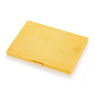 Lot 1044 - Gold Cigarette Case
