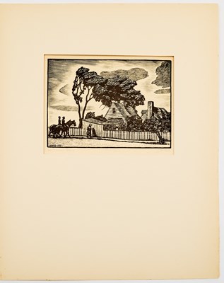 Lot 227 - Lankes's Southern Scene in The Woodcut Society publication