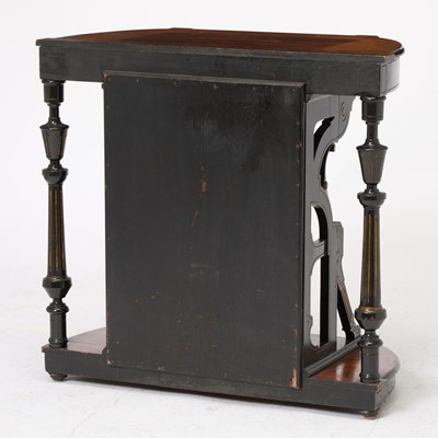 Lot 132 - Victorian Ebonized Rosewood Console Table
