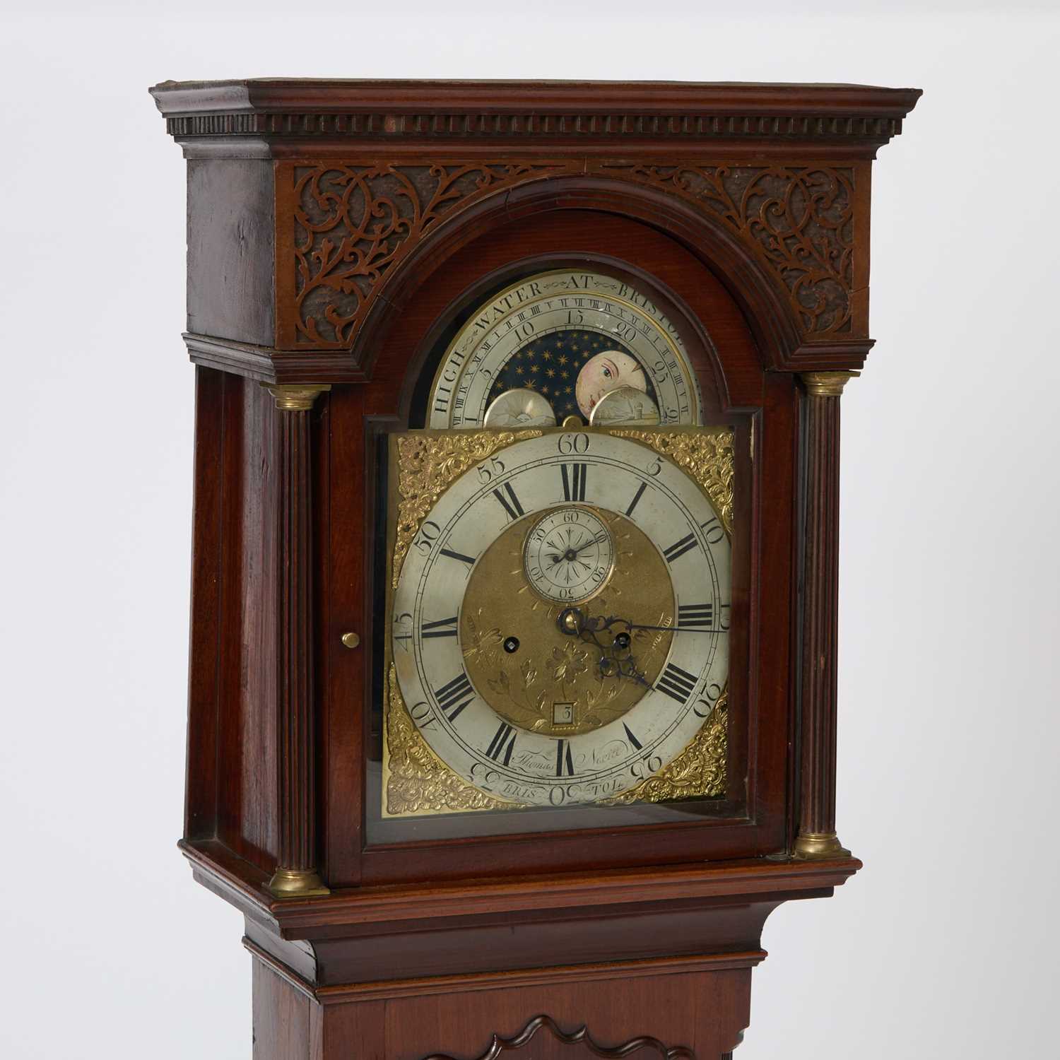 Lot 170 - George III Mahogany Long Case Clock