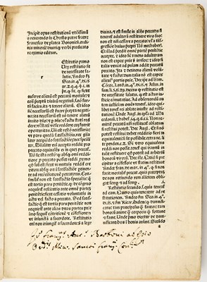 Lot 69 - An early edition of the first printed book on economics
