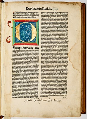 Lot 79 - With a magnificent illuminated initial