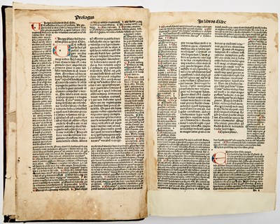 Lot 84 - The second volume of Koberger's 1493 folio Bible