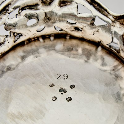 Lot 116 - Pair of Irish Victorian Sterling Silver Wine Coolers