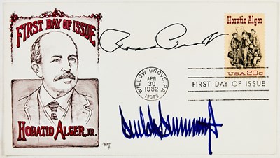 Lot 148 - Signed by Donald Trump and Ross Perot
