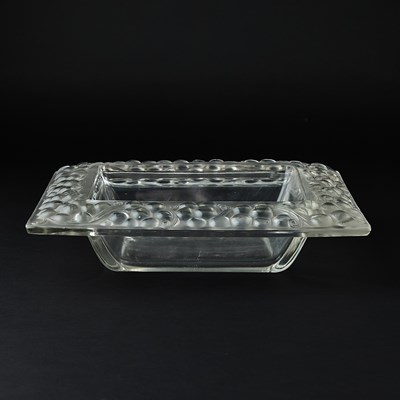 Lot 323 - Lalique Molded Glass Thomery Coupe Caree