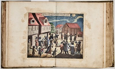 Lot 90 - Jewish ceremonies in fine hand-colored engravings