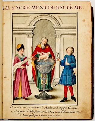 Lot 85 - Striking watercolors of daily life in Imperial Russia, with intense punishment scenes
