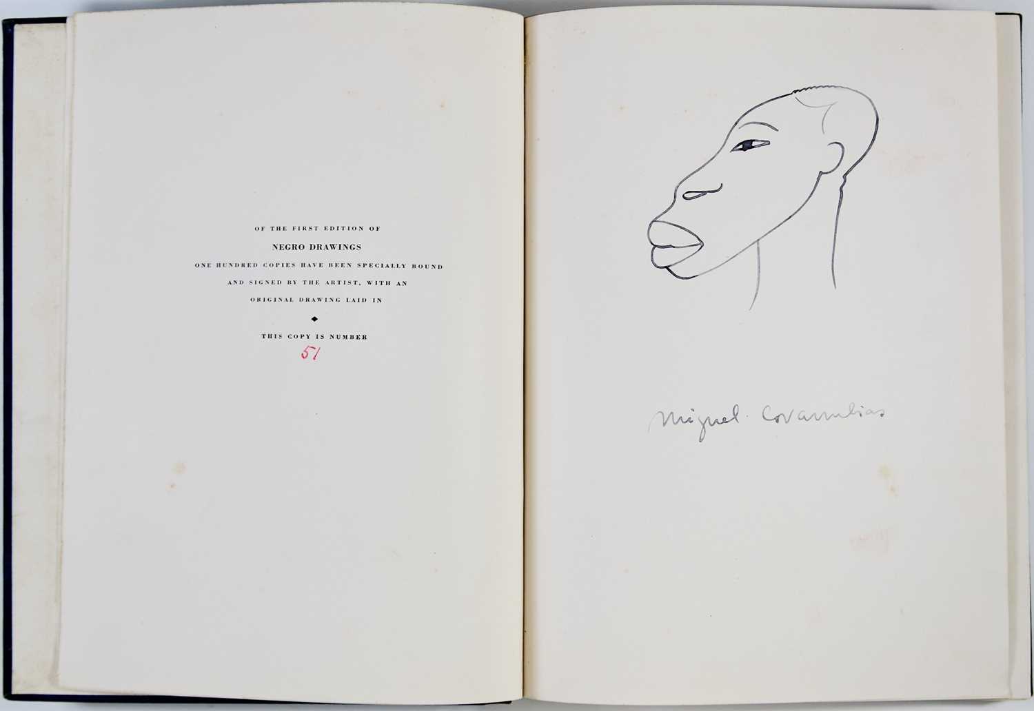 Lot 58 - Covarrubias's Negro Drawings with an original drawing