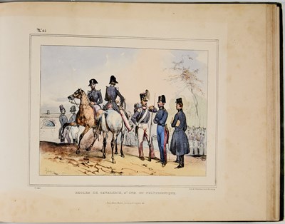 Lot 143 - Two rare suites of Belgian military costume
