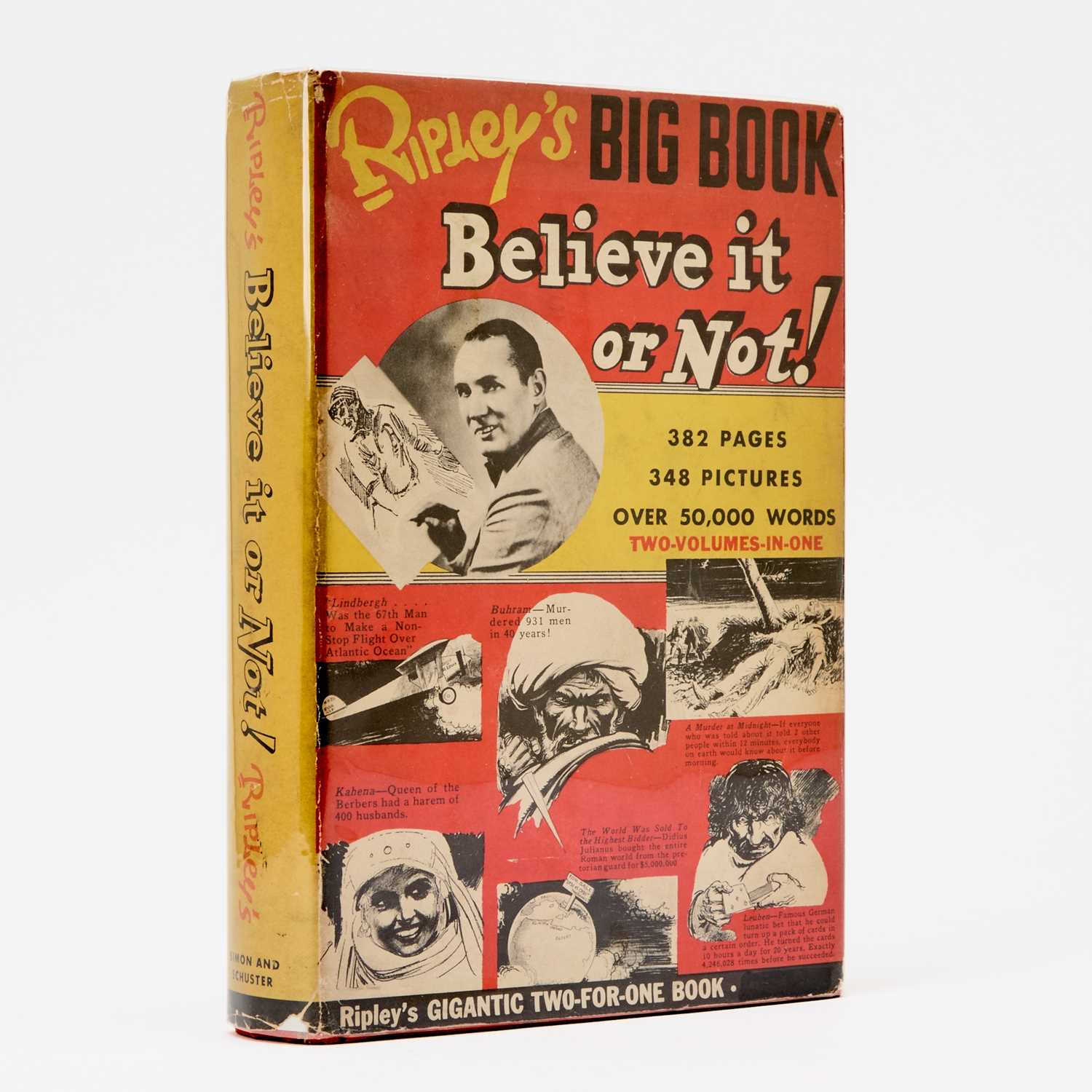 Lot 65 - An inscribed copy of Robert Ripley's Big Book: Believe It or Not!