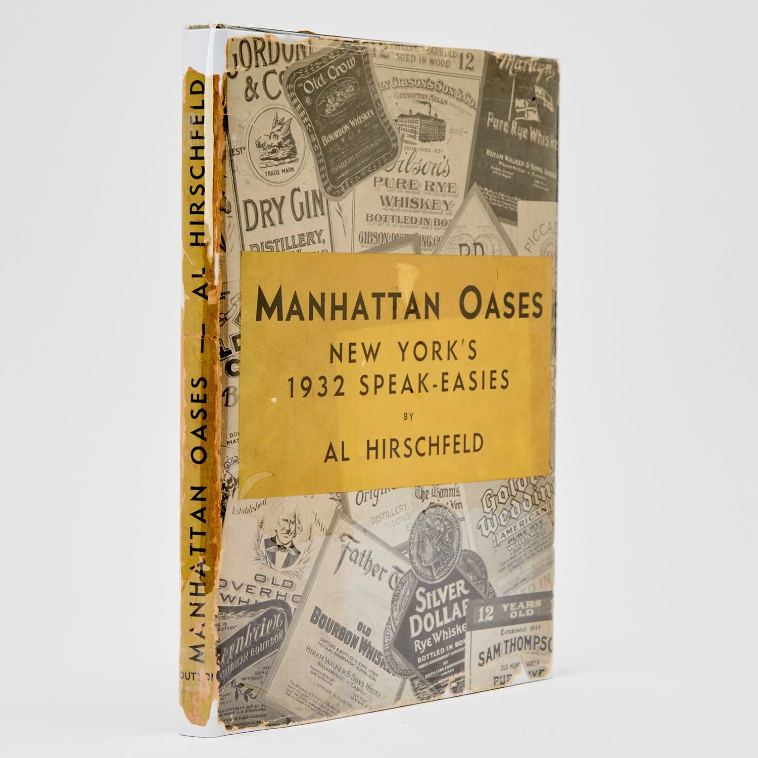 Lot 62 - Al Hirschfeld's rare prohibition era book on Manhattan speakeasies