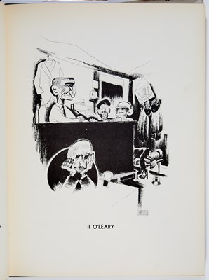 Lot 62 - Al Hirschfeld's rare prohibition era book on Manhattan speakeasies