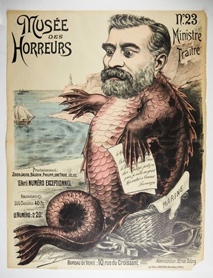 Lot 92 - a large group of lithographed political posters published during the height of the Dreyfus Affair