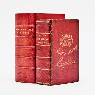 Lot 127 - Aspin's military history of George III, illustrated and in a charming trade binding