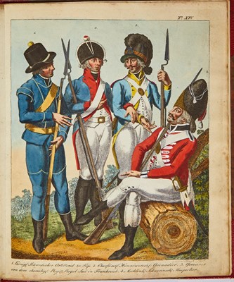Lot 113 - Uniforms of European armies, printed in Kiel