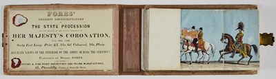 Lot 150 - Panoramic strip of Queen Victoria's Coronation Procession towards Westminster Abbey