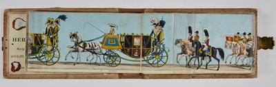 Lot 150 - Panoramic strip of Queen Victoria's Coronation Procession towards Westminster Abbey