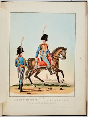 Lot 116 - Rare Dutch military costume work