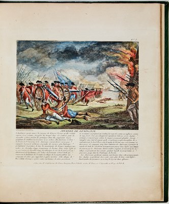 Lot 7 - "First French book with a title page mentioning the United States"—Howes
