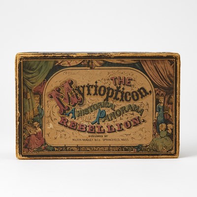 Lot 46 - An 1866 Myriopticon of the Civil War with remarkable illustrations