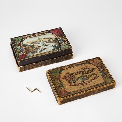 Lot 46 - An 1866 Myriopticon of the Civil War with remarkable illustrations