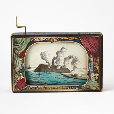 Lot 46 - An 1866 Myriopticon of the Civil War with remarkable illustrations