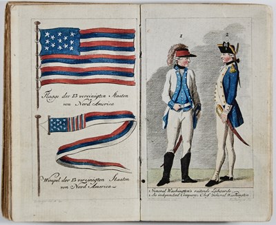Lot 6 - The first accurate published representation of the American flag