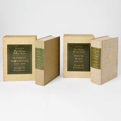 Lot 175 - Eisenhower's two works on his years in the White House