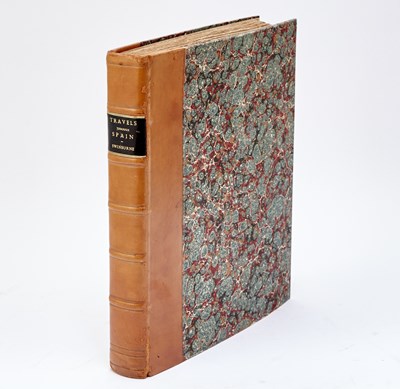 Lot 49 - Swinburne's Travels through Spain, an uncut copy