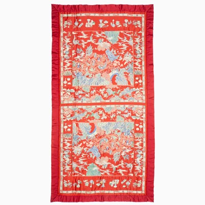 Lot 227 - Chanel Chinoiserie Decorated Blanket