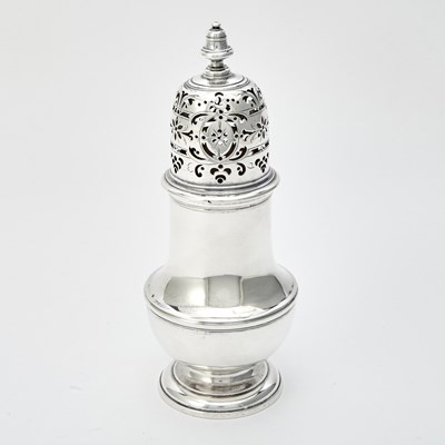 Lot 70 - George II Sterling Silver Sugar Caster