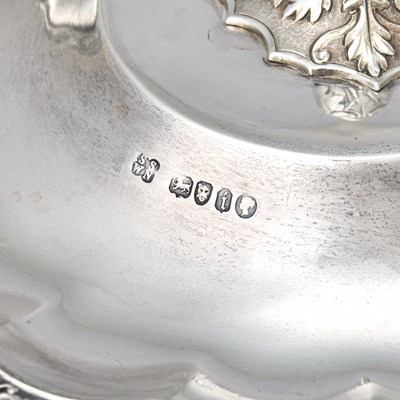 Lot 114 - Victorian Sterling Silver "Cellini" Pattern Ewer and Stand