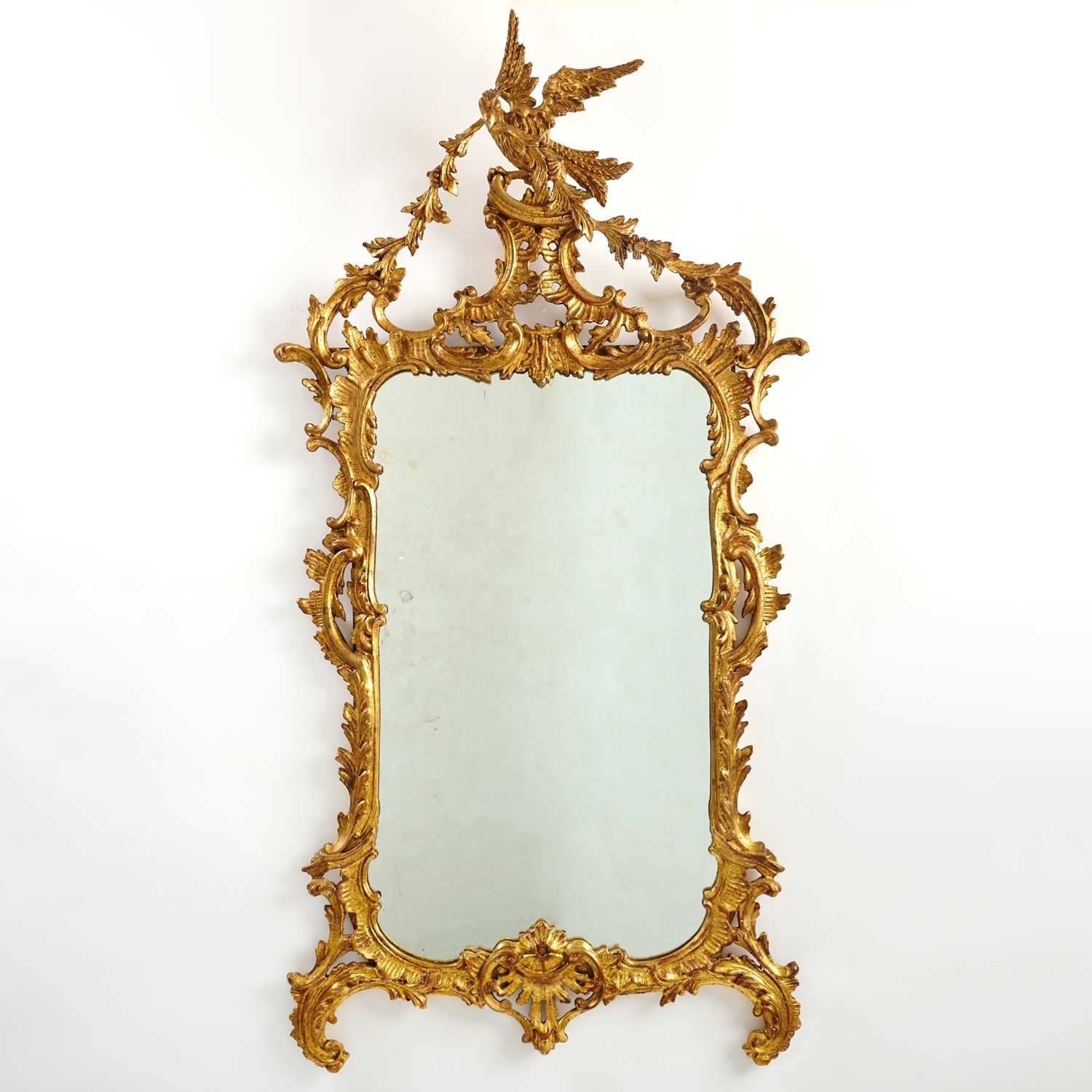 Lot 180 - George II Style Giltwood Mirror