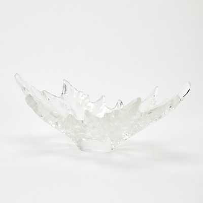 Lot 221 - Lalique Molded Glass Champs-Elysees Bowl