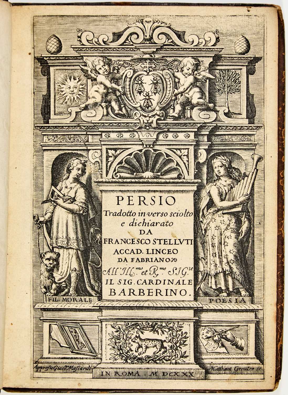 Lot 27 - The first book to contain microscopic illustrations, written by a friend of Galileo