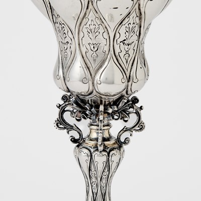 Lot 160 - German Silver Covered Cup