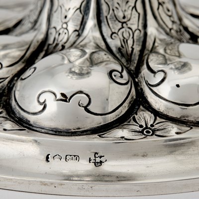 Lot 160 - German Silver Covered Cup