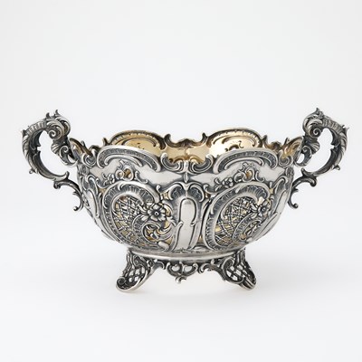 Lot 91 - Continental Silver Centerpiece Bowl