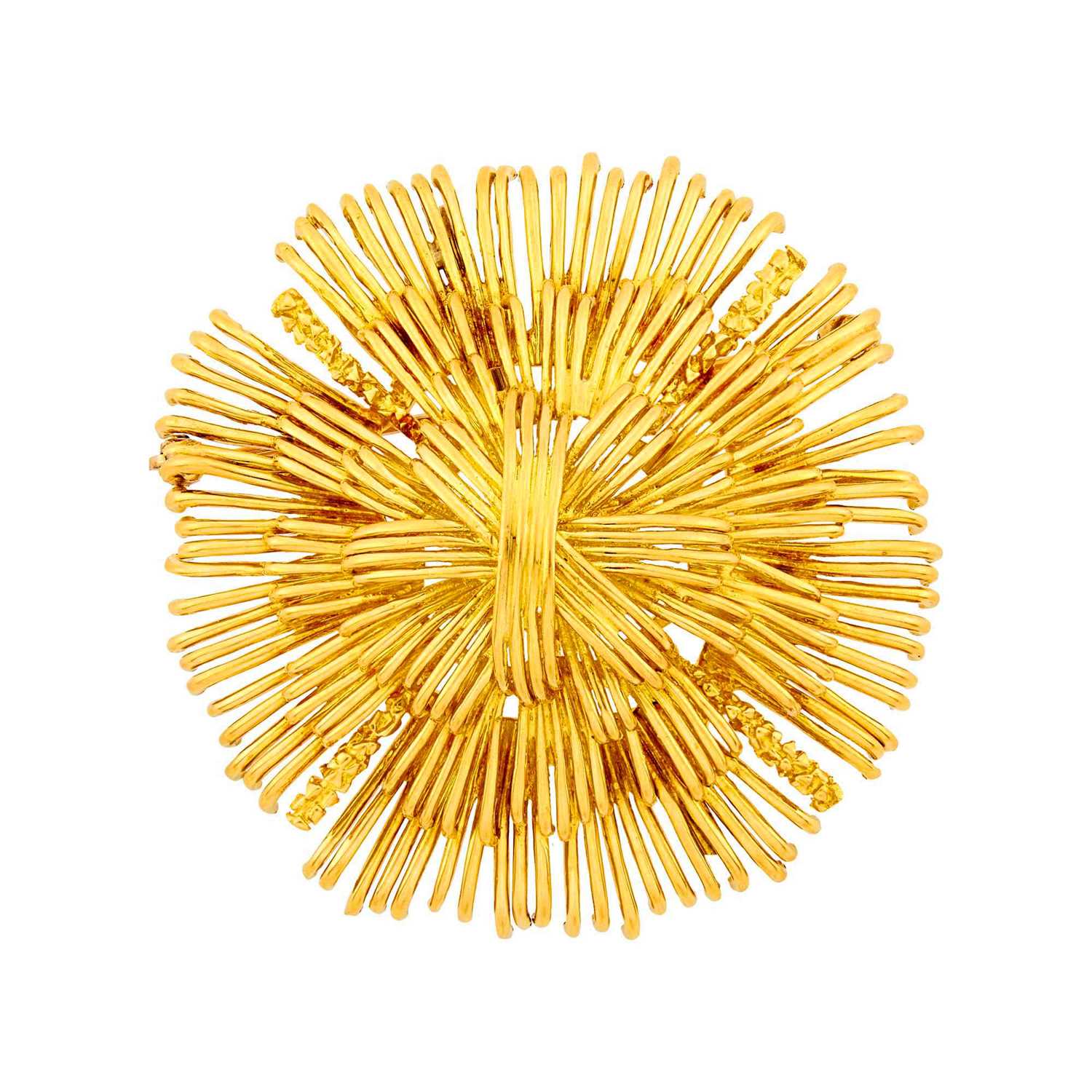 Lot 1098 - Tiffany & Co. Gold Pendant-Brooch