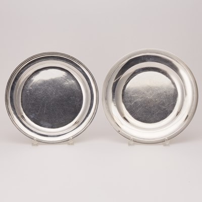 Lot 137 - Two French Silver Chargers