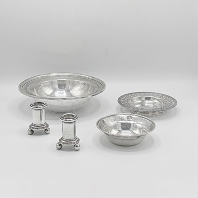 Lot 1160 - Group of American Sterling Silver Table Articles