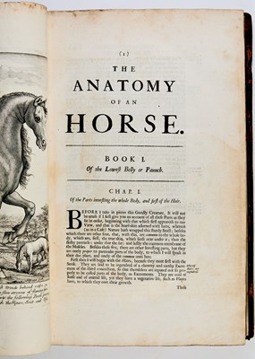 Lot 90 - The first English book on the anatomy of the horse