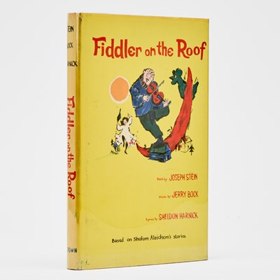 Lot 99 - Fiddler on the Roof signed by Zero Mostel