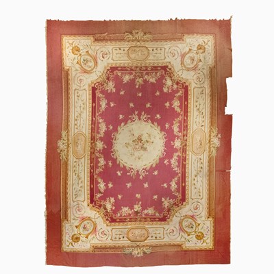 Lot 244 - Napoleon III Aubusson Carpet