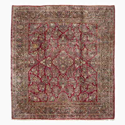 Lot 215 - Sarouk Carpet
