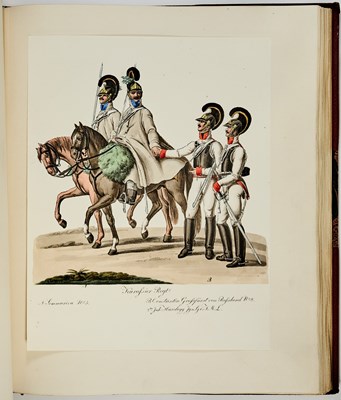 Lot 130 - Austrian soldiery at work and play