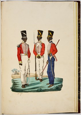 Lot 139 - Uniforms of the Danish army and navy from 1829