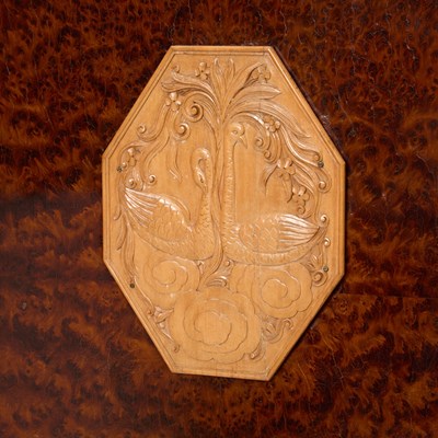 Lot 250 - Large Art Deco Walnut Cabinet